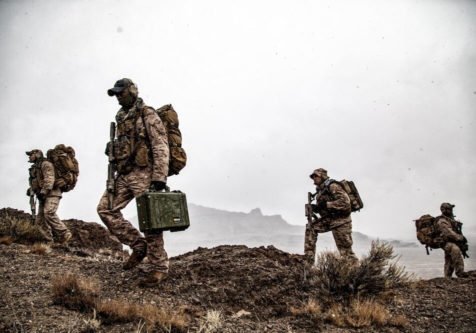 military technical packaging being used in the field